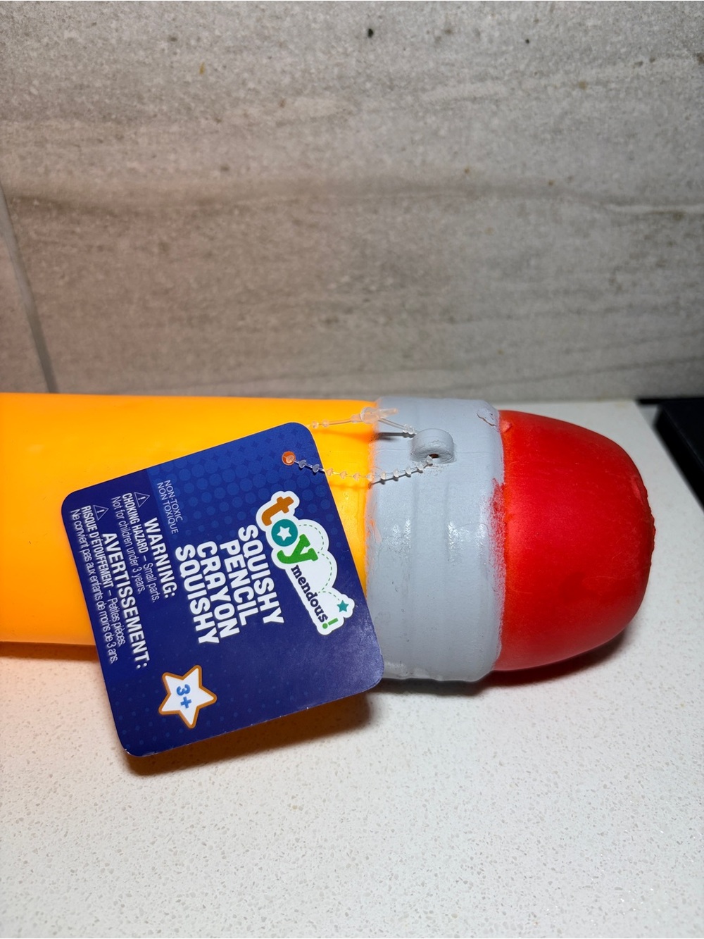 Toymendous Squishy Pencil Crayon Squishy Toy Giant Quishy – New With Tag - Picture 2 of 3